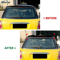 Aileron de toit arrière AMP-Z Mini en ABS noir brillant pour Mini Cooper R50 2001-2006 Accessoires de voiture