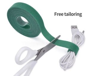 Cinta Adhesiva de Gancho y Bucle Reutilizable Ecológica de Doble Cara Resistente al Calor para Herramientas, Uso Doméstico o Industrial - Product Image 5