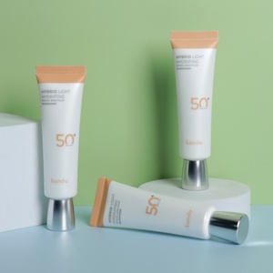 Wholesale Custom Eco-friendly Empty Plastic Cosmetic Nozzle Tube <b>Sunscreen</b> SPF Skincare Cream Packaging for Blush - Product Image 3