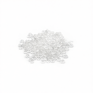 Ilan Abalorios Perline Rondelle Sfaccettate Trasparenti 6mm 15g Bianche - Product Image 2