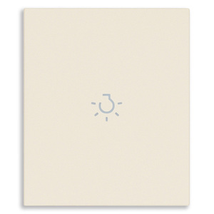 Tasto 2M Assiale Simbolo Luce Canapa 10x7.5x1.5 Cm Wall <b>Switch</b> - Product Image 1