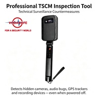 Détecteur de sécurité portable Vodasafe VS-820 pour exposition, détection de caméras cachées et de dispositifs