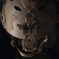 L4G69 Support de dispositif de vision nocturne pour casque en nylon pour PVS15 PVS18 GPNVG18 Support de montage pour casque NVG