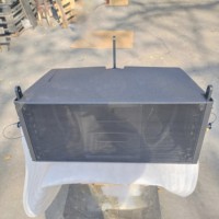 Penjualan laris harga pabrik profesional kayu pasif Speaker kabinet HDL210 dobel 10 inci 2 arah Line Array Speaker penutup