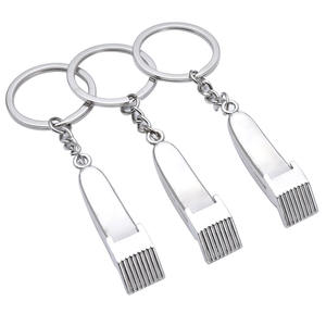 XIFENG Парикмахерская, Подарочная цепочка, гребни, ножницы, кулон, брелок для волос, металлическая подвеска для парикмахера, стилиста - Product Image 6