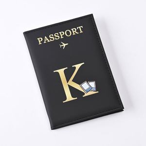 Pochette créative multifonctionnelle pour cartes d'identité avec fermeture à bouton, nouveau design, étui de passeport en PU, clip universel pour billets de voyage, format lettre - Product Image 4