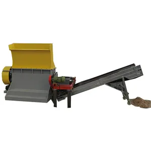 Mini triturador de madeira paleta, pequena máquina trituradora de madeira