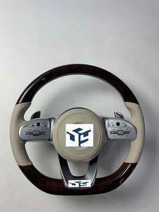 Volant en fibre de carbone pour Mercedes Benz A-MG W117 W220 Bra-bus W140 S550 W217 CLS W257 - Product Image 4