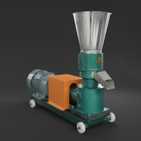 Machine de fabrication de granulés d'aliments pour animaux la plus vendue avec assurance commerciale, machine de traitement de granulés de bois pour aliments de bétail