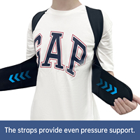 Correcteur de posture pour adultes, ceinture de soutien lombaire élégante avec ouverture pour les épaules, gilet de correction de posture