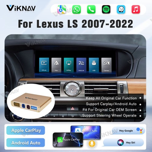 Caja de interfaz Viknav Linux para Lexus LS 2007-2022, decodificador inalámbrico CarPlay, Android Auto, navegación GPS, pantalla de radio original del coche - Product Image 2