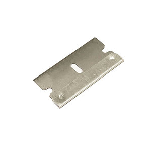 100ชิ้นใบมีดโกนขอบเดี่ยวเกรดดีไอวายทำจากเหล็กกล้าคาร์บอนสูงปุ่มกดสำหรับแครปเปอร์มีด - Product Image 4