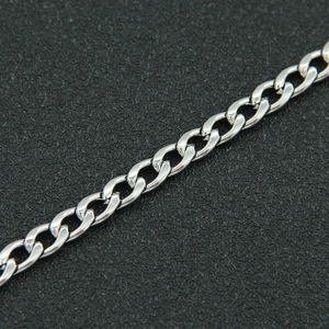 สร้อยคอแบบโซ่คล้องคอแบบเรียบง่ายหรูหรากลางๆแนวสตรีทสายโซ่สายโซ่สไตล์คิวบาสร้อยแฟชั่นสร้อยคอสำหรับผู้หญิง - Product Image 3