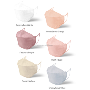 Ventes directes de l'usine chinoise Masques chirurgicaux médicaux 3D à 3 couches en forme de poisson - Product Image 1