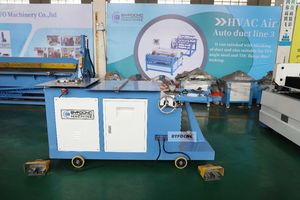 Máquina de fabricación de codo de tubo eléctrico máquina de fabricación de codo máquina dobladora de codo de conducto de aire - Product Image 2