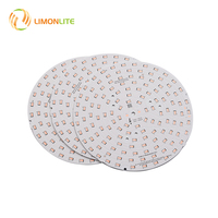 Module LED SMD 2835 120 LED Rond Haute Puissance Blanc Chaud 220V Sans Driver pour PCB & PCBA
