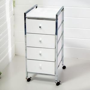 Chariot de rangement mobile en métal écologique à 4 couches pour cuisine, salle de bain, salon et bureau - Product Image 4