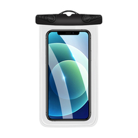 ZONYSUN Nouveau Ventes Chaudes Housse Téléphone Portable Étanche en PVC IPX8 Sacoche Étanche pour Extérieur et Drifting