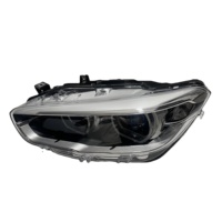 Faro Delantero LED de Doble Ojo de Ángel para BMW Serie 1 63117414141 63117414142, Lámpara Delantera OEM Usada F20 F21 118i 120i 2016-2018