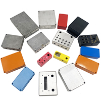 Boîtiers de pédale Wah Wah en aluminium moulé sous pression personnalisés, polis et percés, 1590 Amp, pour guitare basse, boîte de jonction d'effets, OEM