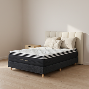 Groothandelsproduct Hoge Kwaliteit Vacuüm Verpakte Matrassen Slaapkamermeubelenset Memory Foam Spring Matras Kingsize - Product Image 1