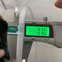 Bande de cerclage en PP personnalisée de 15 mm avec logo imprimé, sangle d'emballage en plastique