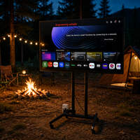 TV Pintar 75 Inci Outdoor 4K IP65 Tahan Air Kecerahan Tinggi Android WiFi Animasi Smart TV 3840*2160 Digital Signage