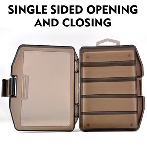 Boîte à leurres de pêche SNEDA en plastique rigide avec séparateurs réglables pour leurres minnow, crankbaits, pencil poppers, <span class=keywords><strong>VIBs</strong></span> - Product Image 2