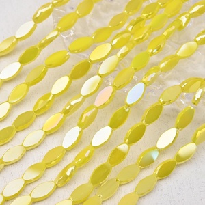 All'ingrosso trasparente ellittica goccia d'acqua 10mm cristallo <span class=keywords><strong>di</strong></span> cristallo perline sciolte per la creazione <span class=keywords><strong>di</strong></span> gioielli e fai da te - Product Image 6