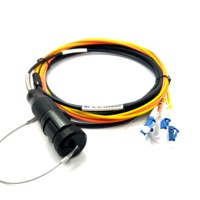 Connecteur de fibre YZC12P-12FC ZLTC 12 cœurs Plug avec une extrémité de 12 FC