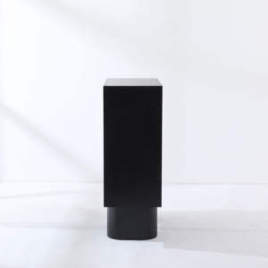 <span class=keywords><strong>Buffet</strong></span> en placage de chêne de conception moderne en gros, 2 <span class=keywords><strong>portes</strong></span>, noir, en bois, pour le salon, armoire de rangement latérale - Product Image 5