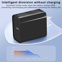 Cargador Superrápido OEM de 45W PD 3.0 QC PPS Tipo C para EE. UU., Reino Unido y UE, Cargador USB para Samsung, Cable para S21 S22 S23 S24