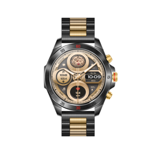 Hommes d'affaires montre intelligente 1.43 pouces AMOLED affichage BT appel 400mah longue durée de vie de la batterie Fitness Tracker IP68 acier inoxydable - Product Image 1