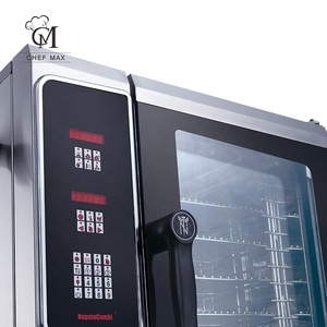 Professionale 6kw forno combinato multifunzione 10 <span class=keywords><strong>griglia</strong></span> cucina <span class=keywords><strong>a</strong></span> Gas elettrica forno combinato commerciale - Product Image 3