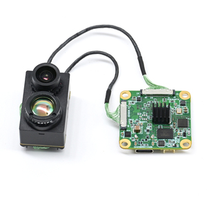 Caméra FPV à Fusion Visuelle et Thermique 1080P Double Lumière 640x512 Imagerie Thermique CVBS UART USB2.0 avec IA 50Hz Compatible Métal - Product Image 2
