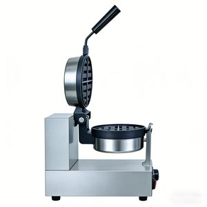 Gaufrier commercial multifonction robuste avec plaques interchangeables personnalisables, rotation numérique, puissance 1300W, minuterie d'arrêt automatique - Product Image 5