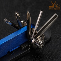 Kit de reparación de acero inoxidable para el hogar, destornillador de bicicleta, llave y alicates combinados, cuchillos, herramientas manuales