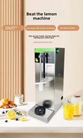 Presse-agrumes électrique commercial LEDE en acier inoxydable, broyeur de citrons entièrement automatique pour salon de thé