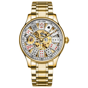 Montre mécanique automatique de créateur, cadran large ajouré, style décontracté et tendance, vente en gros d'usine, nouvelle montre pour hommes d'affaires 2026 - Product Image 1
