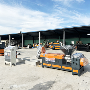 Portable Small Waste Complete <b>Plastic</b> Recycling Whole <b>Pellet</b> Manufacturing Plant Maker Equipment Turnkey Granulator Upcycling - Product Image 5