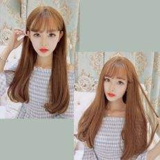 WIQ-Cheveux naturels vietnamiens longs et droits, 8 pouces de longueur étirée, couleur 1B - Product Image 1