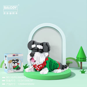 Bloques de Construcción Educativos de Animales, Gatos, Perros, Husky, Labradoodle, Juguetes para Niños y Niñas, Venta al Por Mayor - Product Image 5