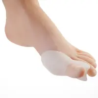 1 paire de Gel de silicone séparateur de pieds, doigts, orteils, correcteur d'oignon pour les orteils qui se chevauchent