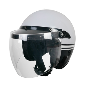 Half <span class=keywords><strong>Face</strong></span> Shield Motorrad-Schutzhelm ABS-Schutzhelm - Product Image 6