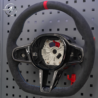 Accessoires intérieurs de voiture en carbone personnalisés, mise à niveau du style LCI, volant pour BMW compatible avec G05 G20 G30 G2X G3X G8X F9X 2018-2024
