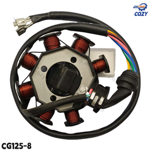 Bobine de magnéto de <span class=keywords><strong>moto</strong></span> CG125 CG150 CG200 Bobine de stator en cuivre pour générateur de <span class=keywords><strong>moto</strong></span> Honda Accessoires de moteur - Product Image 4