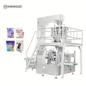 Automatic Rotary Premade Pouch Filling and Capping <b>Machine</b> Rotatory Premade Bag Packing <b>Machine</b> - Product Image 1