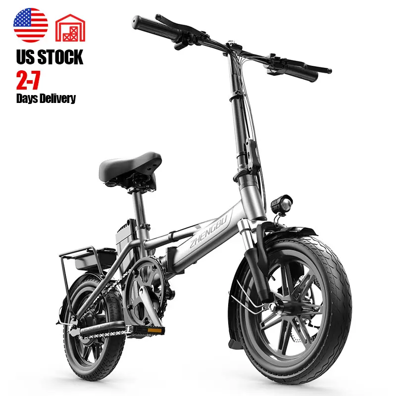 ZHENGBU D3 15AH 20AH 48V 500W electric bicycle long range 14inch folding electric bike Removable Battery City Commuter Ebike