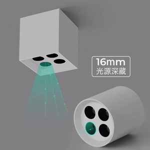 <span class=keywords><strong>Spot</strong></span> lumineux linéaire à led 8W, éclairage de <span class=keywords><strong>plafond</strong></span> antireflet, montage en surface - Product Image 4