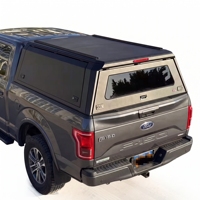 Hardtop en aluminium prêt à l'emploi pour pick-up Overland, compatible avec Tacoma, Hilux, Ford Ranger, avec support de toit et tente de toit